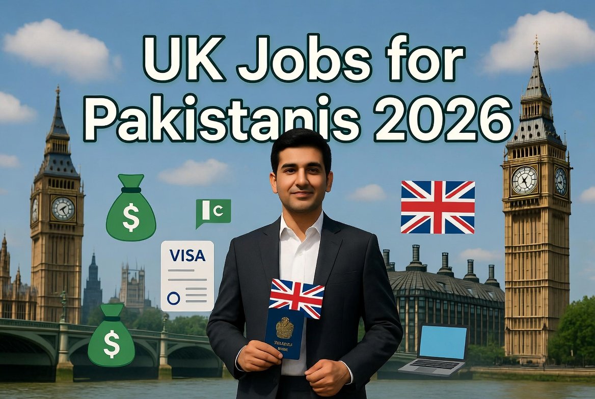 UK Jobs for Pakistanis 2026: High Salary Opportunities, Visa Guide & Best Job Portals