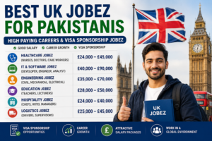 Best UK Jobez for Pakistanis