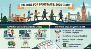 UK Jobs for Pakistanis in 2026: Complete Guide to Work, Visa Requirements & High-Demand Careers