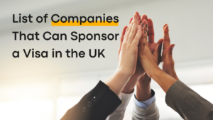 List of Companies That Can Sponsor Visa in UK 2026