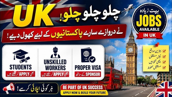 UK Jobuzz for Pakistanis in 2026