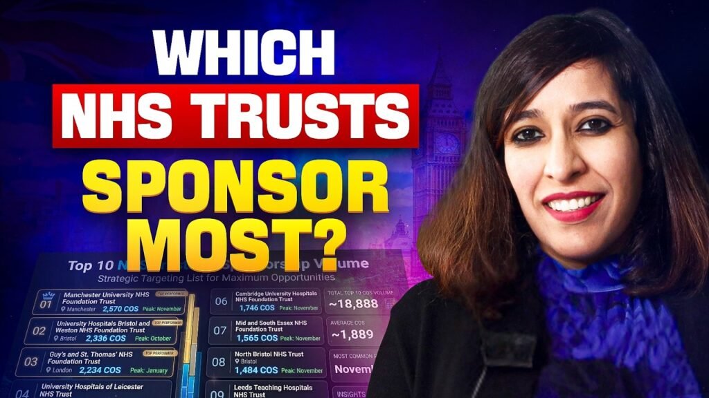 Best NHS Trusts for Visa Sponsorship 2026